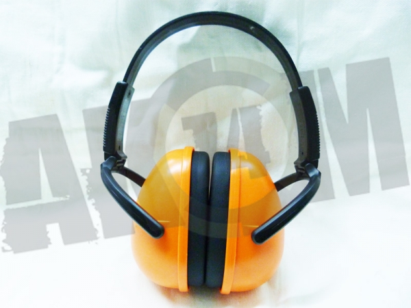 Наушники диэлектрические 3М (оранжевые) со складным оголовьем, регулируемые по размеру головы, до 108дБ