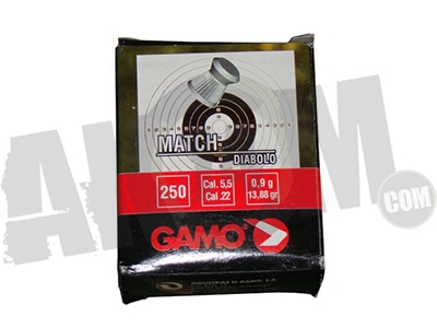 Пули пневматические GAMO Match, кал. 5,5 мм (250 шт)