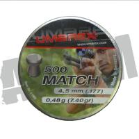 Пуля UMAREX Match Pro 0,48 гр, 4,5 мм (500шт.)