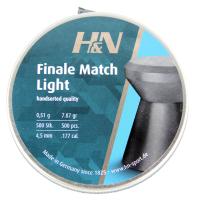 Пули пневматические H&N Final Match Light (Pistol), 4,5 мм,0.51г (500шт)
