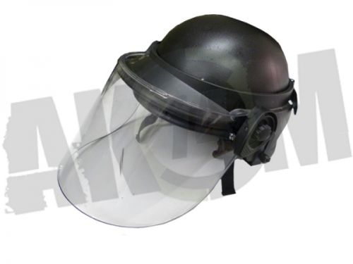 Шлем (КАСКА) арамидно-композитный БЗШ тип Н1 со съемныи ЗАБРАЛОМ , черный, комплект, р-ры 57-59 ОРИГИНАЛ РФ