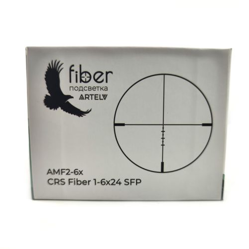 Прицел оптический Artelv CRS Fiber 1-6x24 SFP, 30мм, с подсветкой