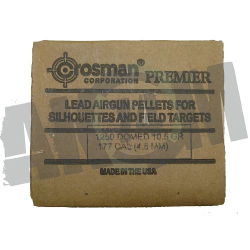 Пули пневматические Crosman PREMIER Domed (10,5 гран), 4,5 мм (1250 шт) 